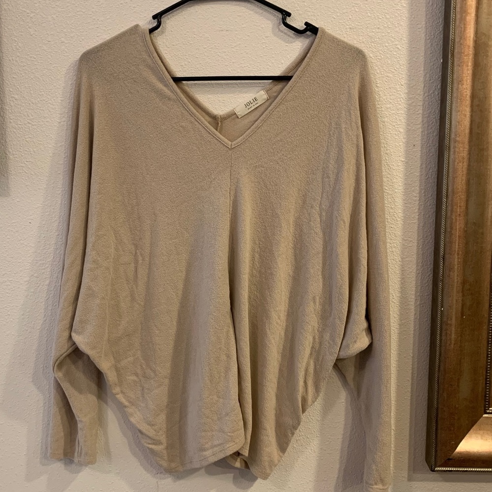 🌸4 for $20🌸 Cream Long Sleeve Blouse